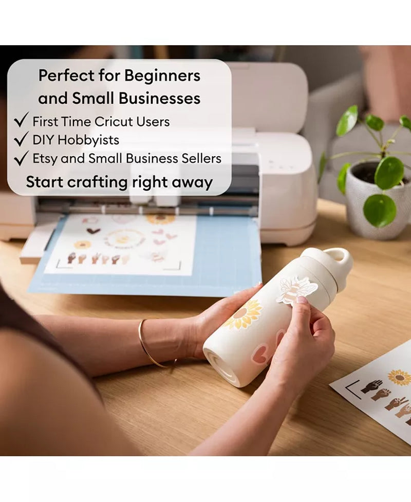 Maker 4 Craft Cutting Machine with Ultimate Sticker Making Bundle