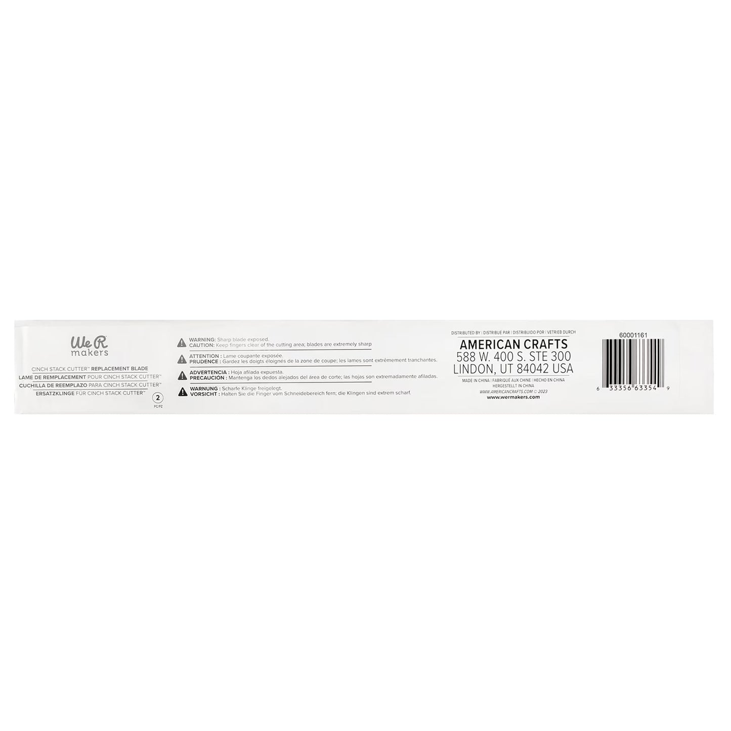 We R Makers Cinch Stack Cutter Blades-Replacement