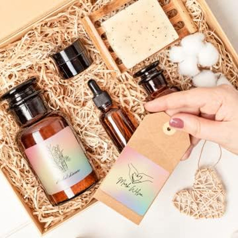 MUNBYN 2X2 Thermal Sticker Labels, Rainbow Color Square Thermal Labels for Small Business, Logo Design, Baking, 500 Sheets/1 Roll