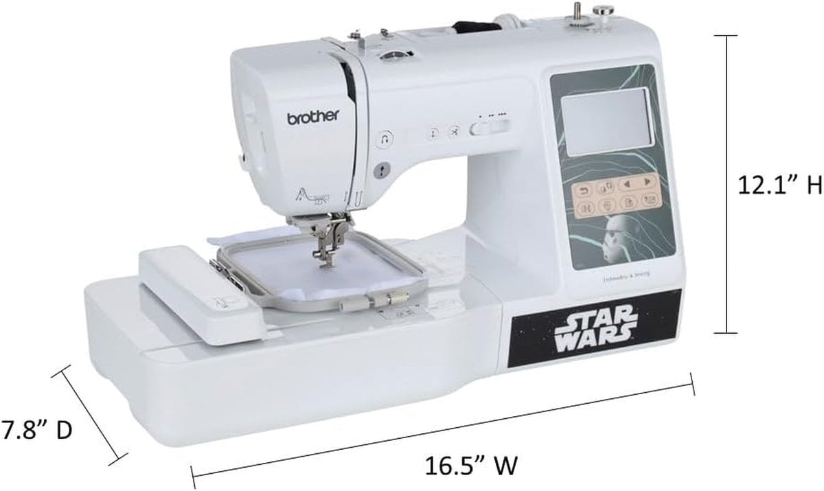 Brother LB5500S Star Wars 2-In-1 Combo Sewing & Embroidery Machine, 4" X 4" Embroidery Area