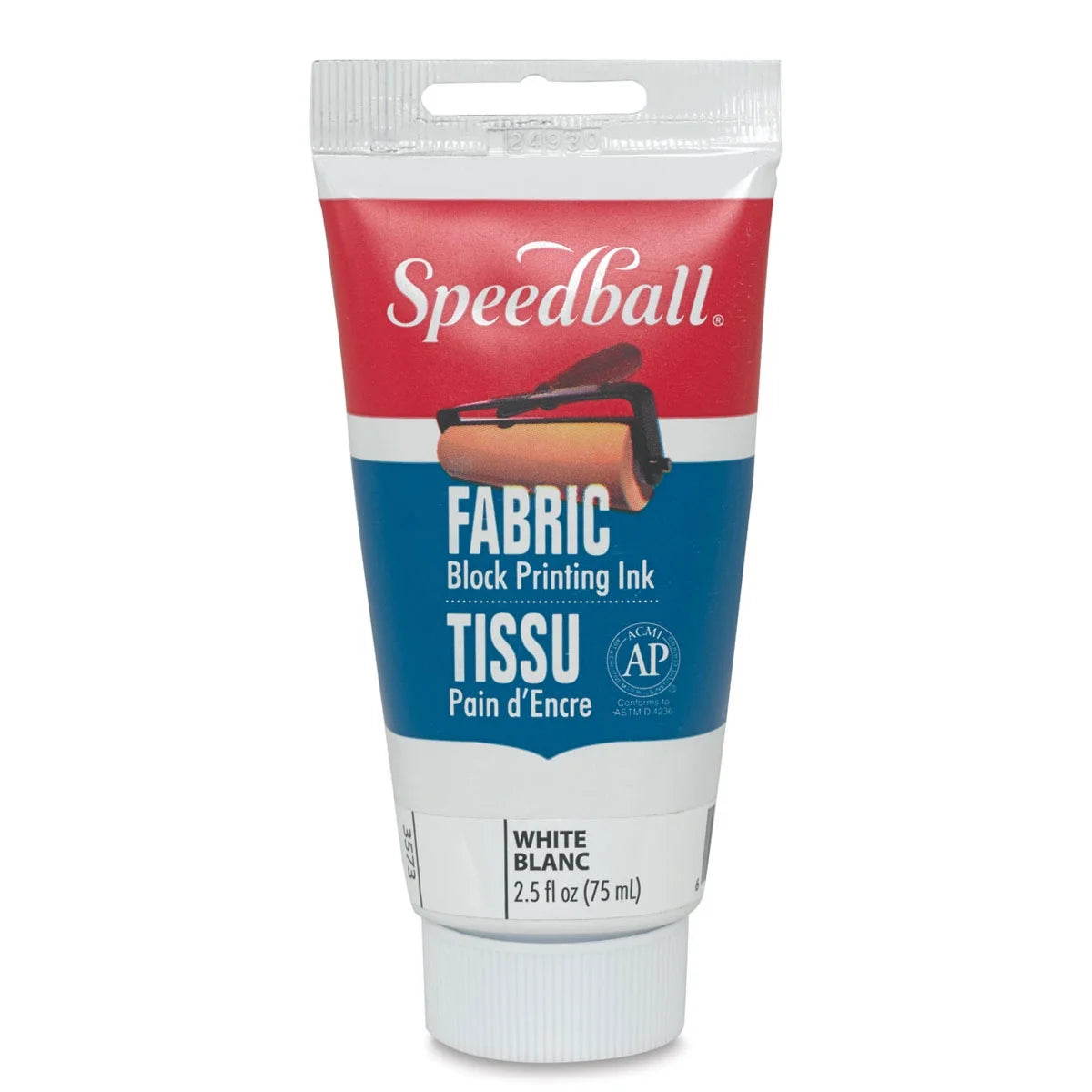 Printing Inks for Fabrics, 2.5 Oz., White