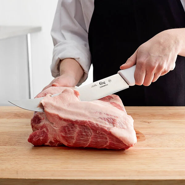 Choice 10" Cimeter Knife with White Handle