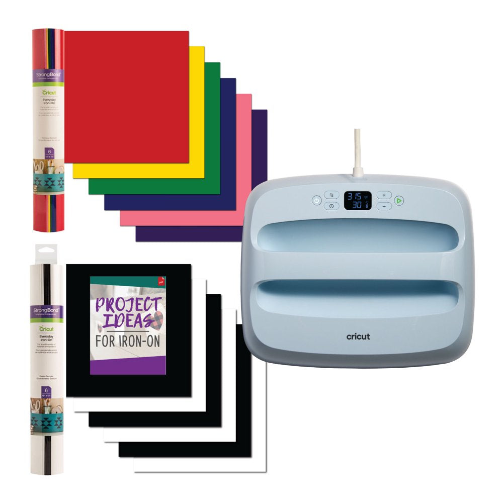 Easypress 3 12 in X 10 in Iron-On Rainbow and Basic Samplers Bundle
