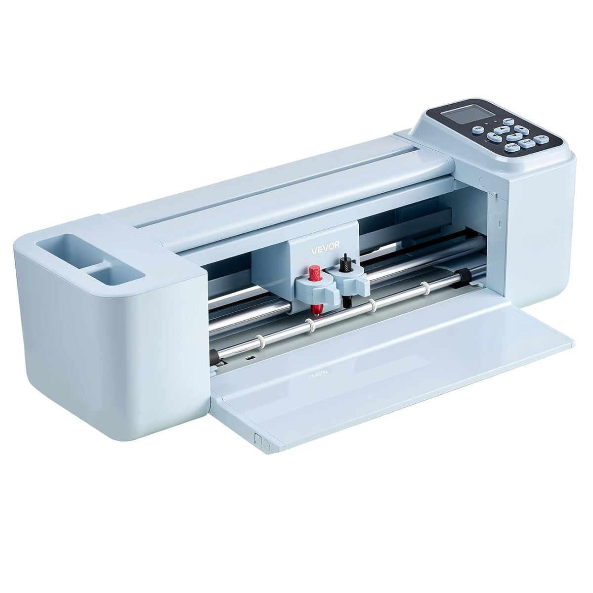 VEVOR Vinyl Cutting Machine, 12 In, Button and Screen Controlled Vinyl Cutter with Materials and Tool Kit, 5000+ Built-In Design Resources, Compatible with Mac, Windows, Android and Ios, for Crafts