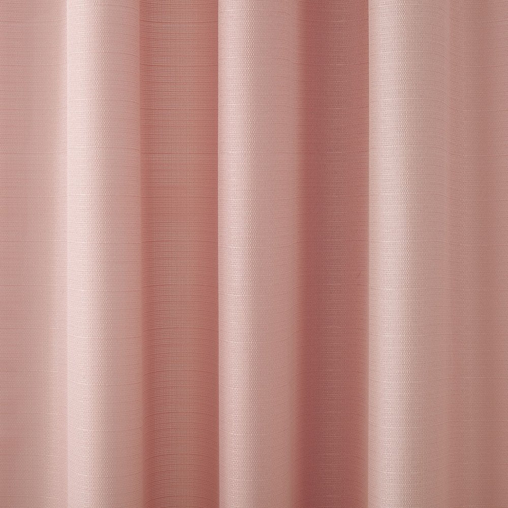 Textured Solid Curtain Single Panel, 38" X 63", Blush