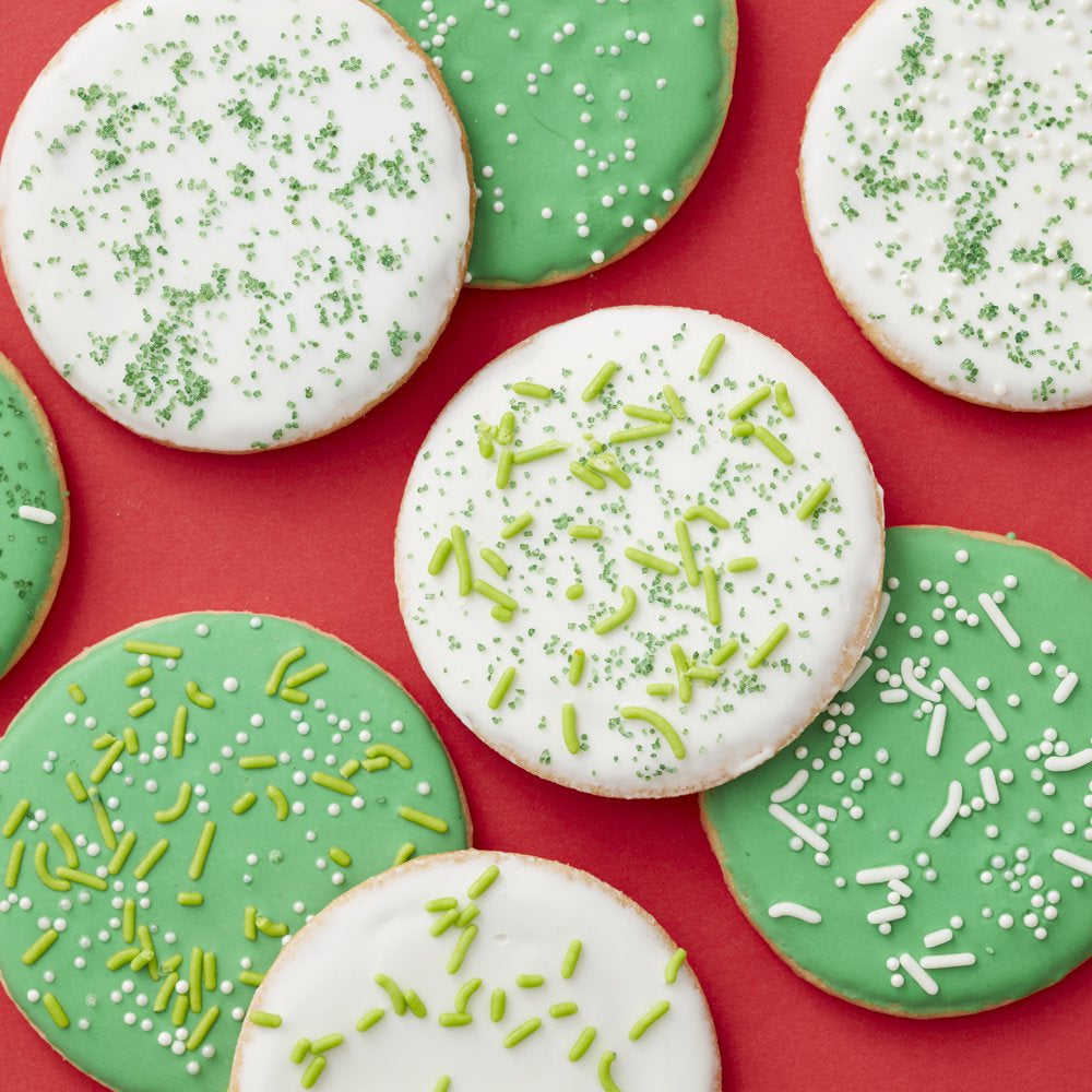 Red and Green Cookie Icing Set, 2-Count