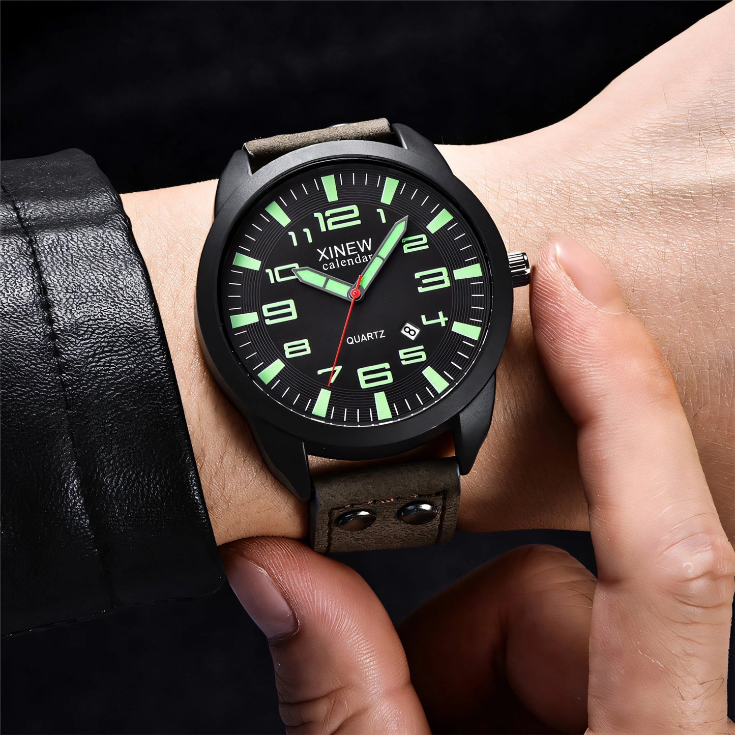 Watches for Men,Nylon Strap Watch Men'S Wrist Watches,Precise Quartz Movement Versatile Style Analog Watch,Style3