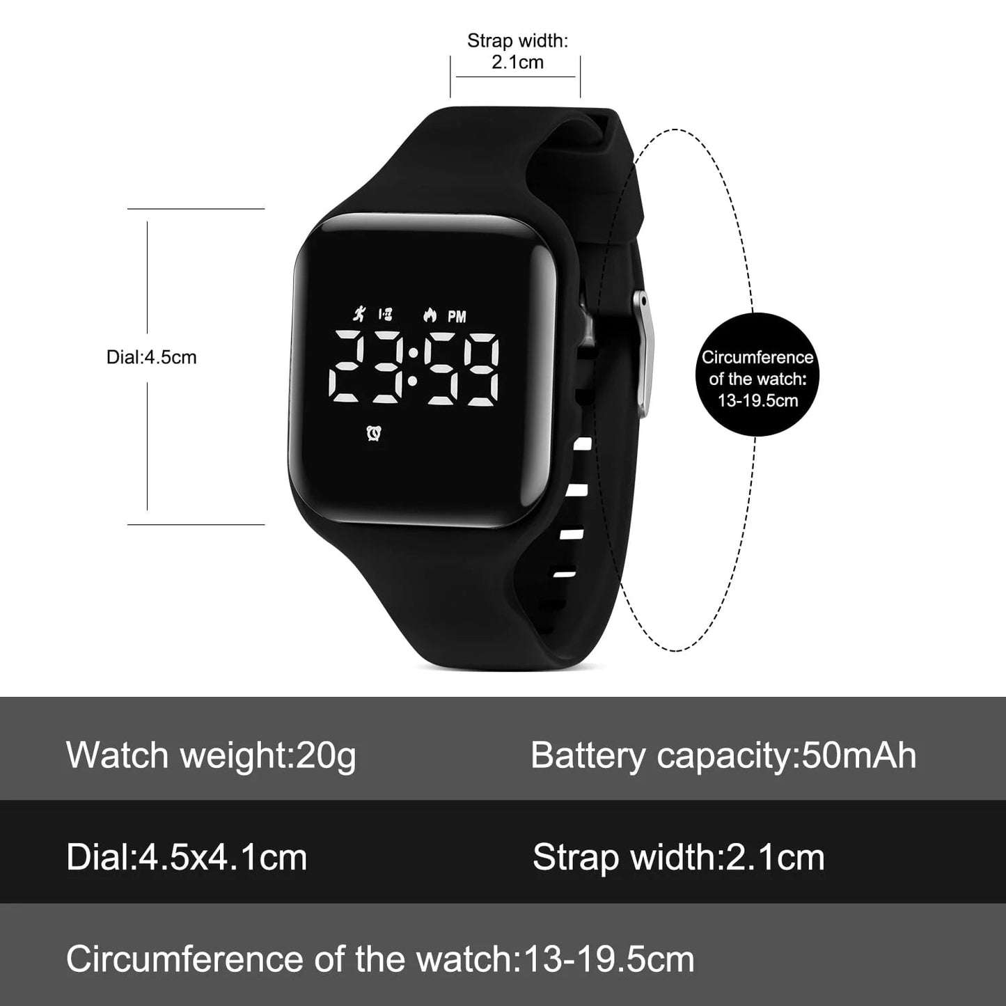 Kids Digital Watch for Boys Girls Sport Watch with Stopwatch,Alarm Clock, Waterproof Watches Birthday Christmas Gift for Kids Age 4-13