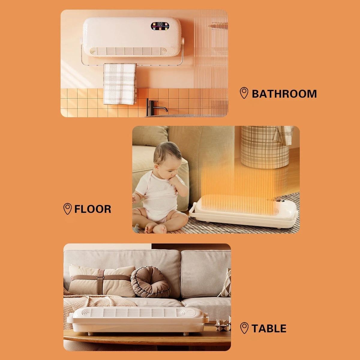 13000 BTU Mini Split Ac/Heating - Wall Mounted Ac Unit | Air Conditioner Portable Ac Heater Combo Unit, 2 In1 Wall Mounted Air Conditioner Heater with Remote Control & Timer