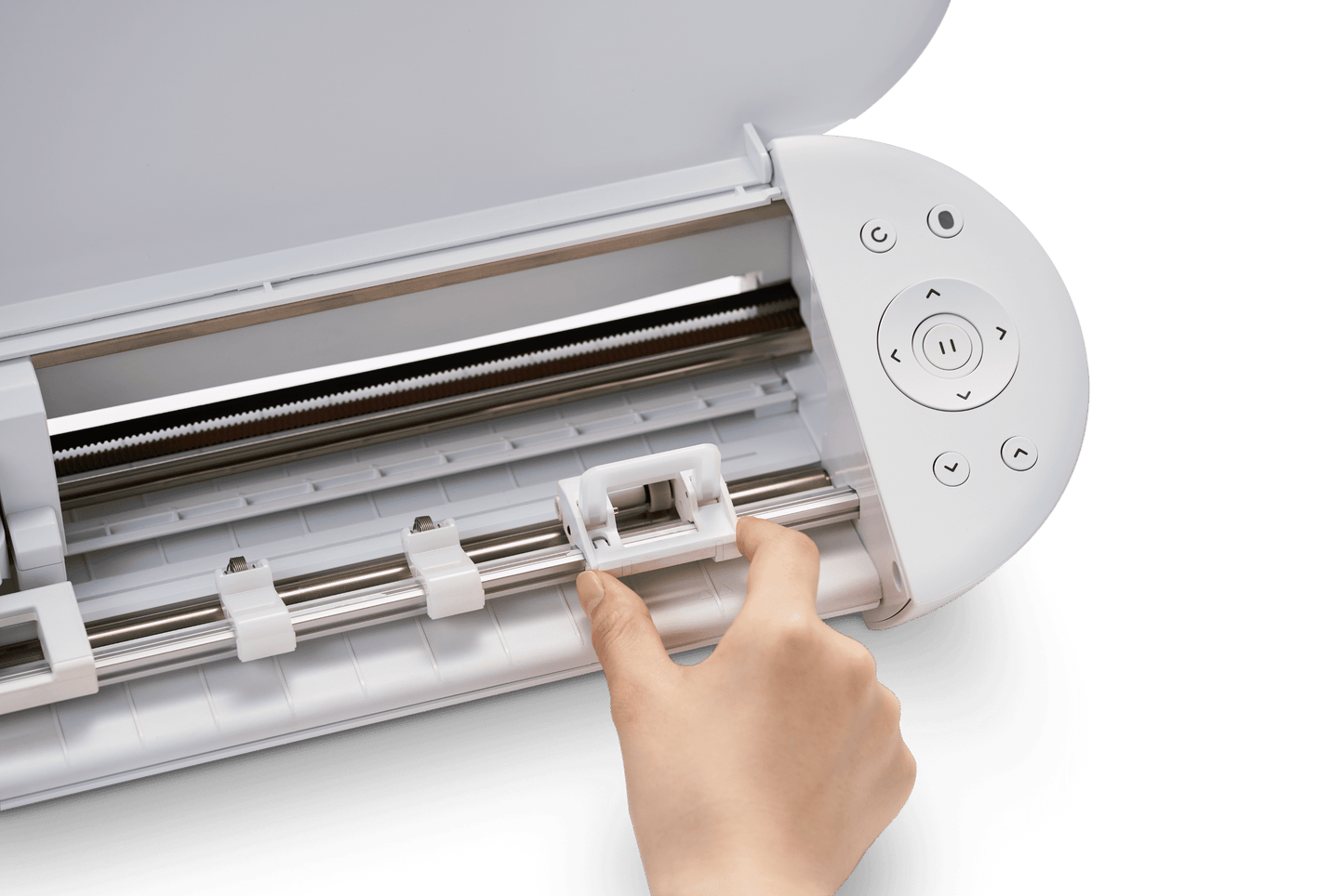 Silhouette Portrait 4 Cutting Machine (White) – 9" Wireless Bluetooth Die-Cut Machine with Autoblade, Cutting Mat, Software & 50 Designs