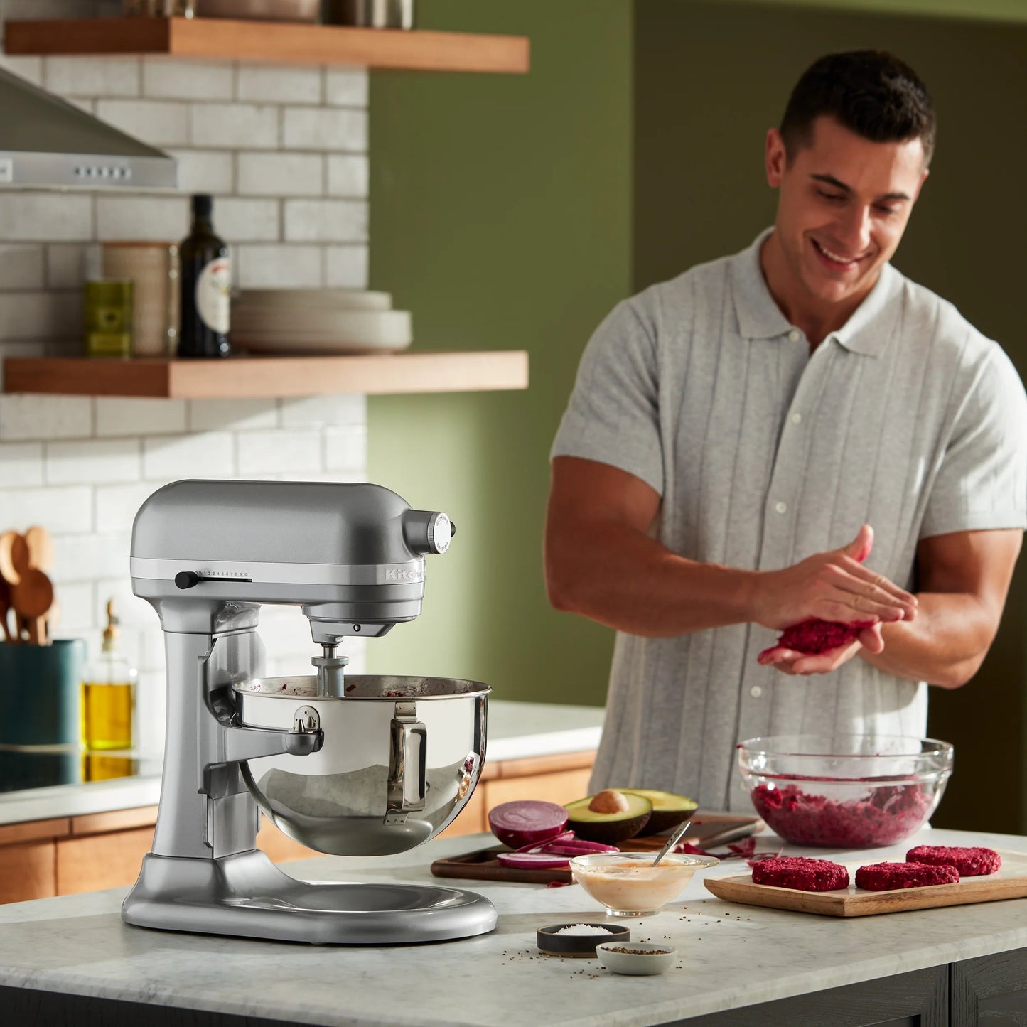 ® 5.5 Quart Bowl-Lift Stand Mixer, KSM55SXXX