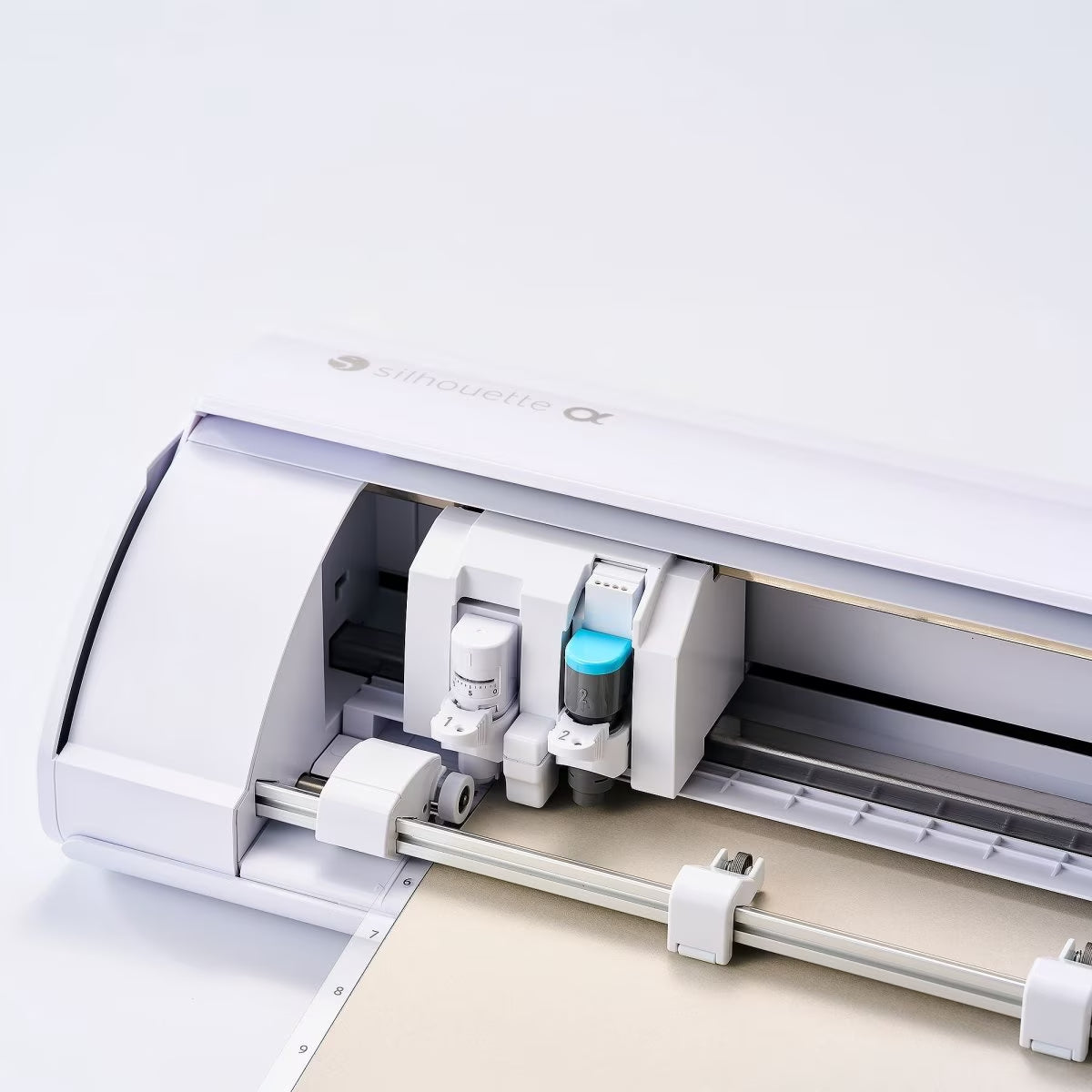 Silhouette White Cameo 5 Alpha Business Bundle W/ Vinyl, Guides, Software, Tools