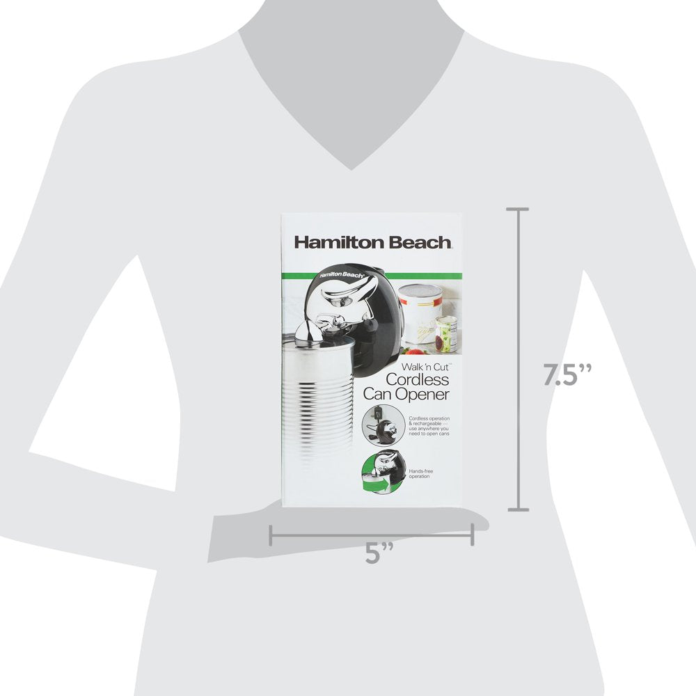 NEW 76501G Cordless Compact & Rechargeable Walk'N'Cut Can Opener