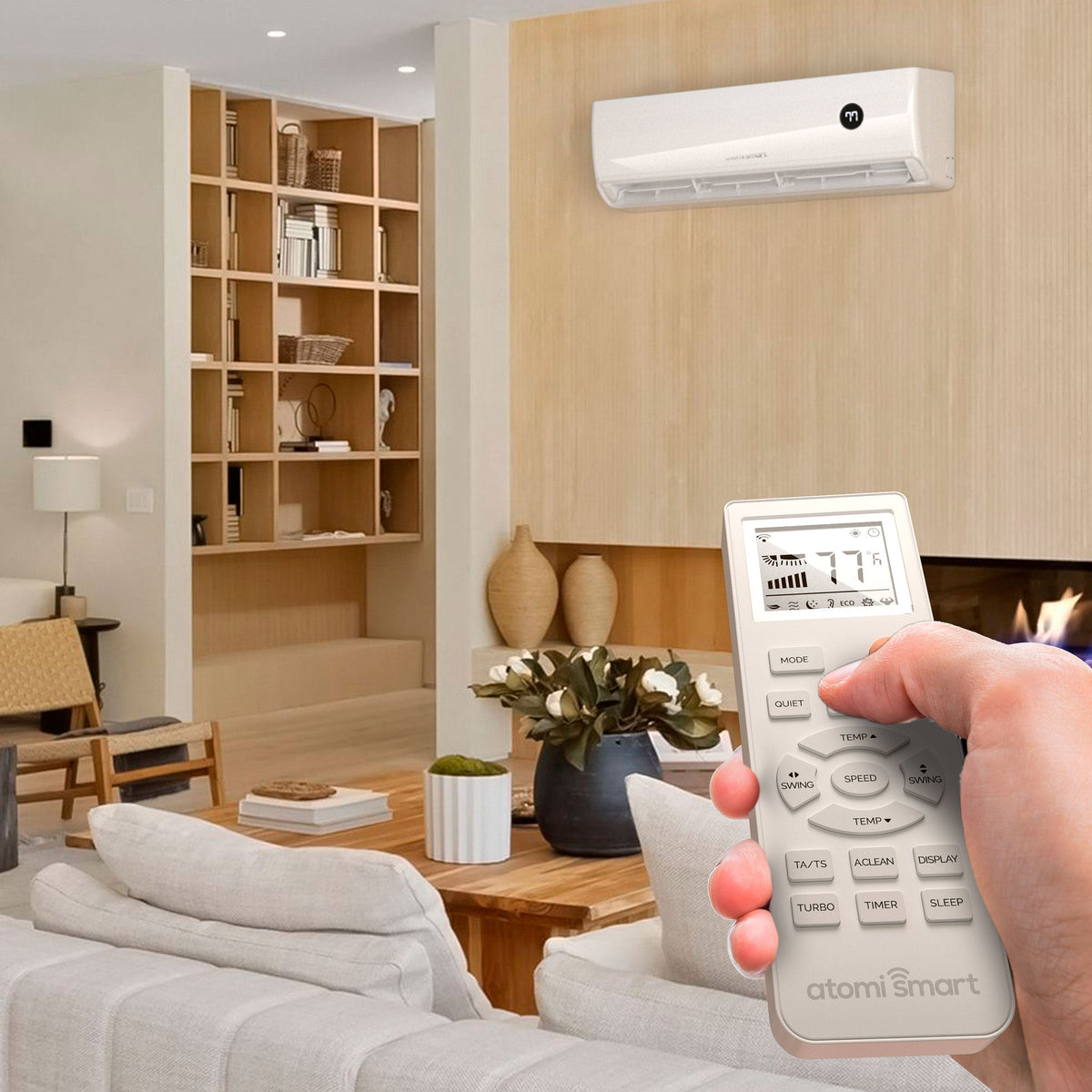 Atomi Smart 12K BTU Tempestas Smart Air Conditioner + Heater