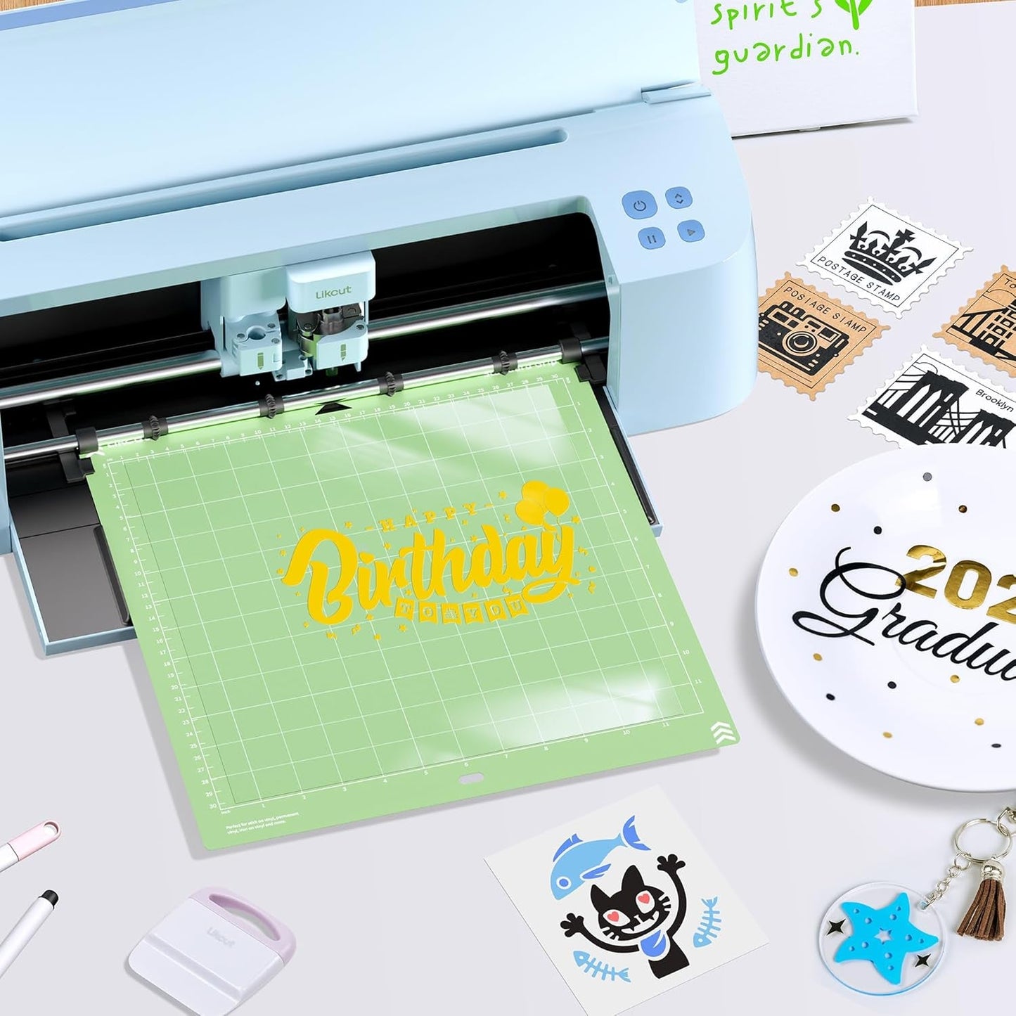 Cutting Mat 12"X12" for S31 Vinyl Cutter Machine - Standardgrip Mat Compatible with Cricut Maker, 3 Pack
