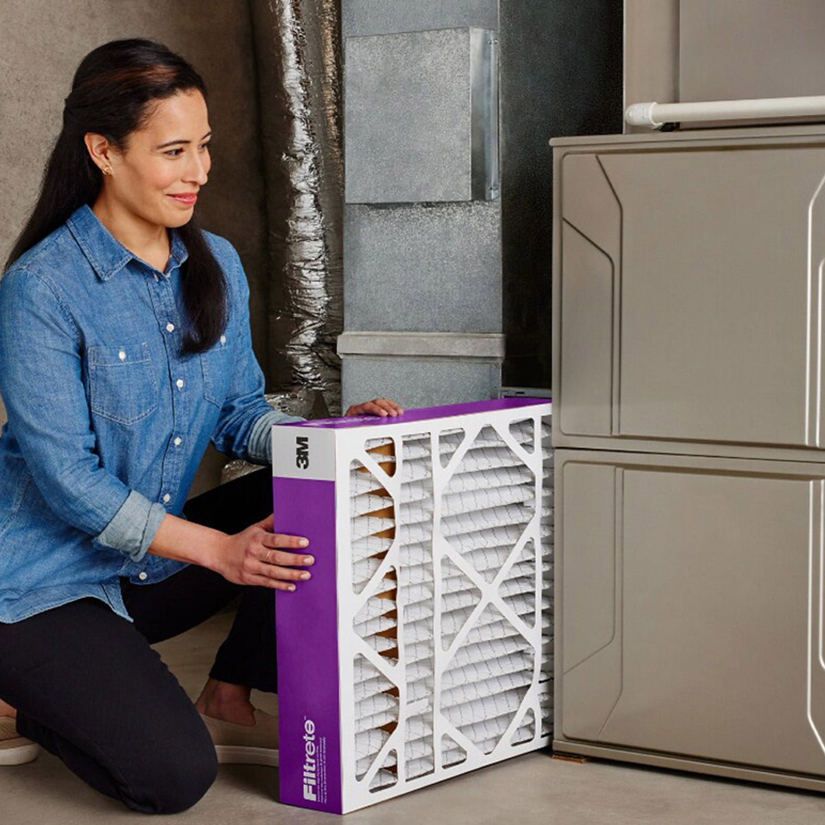 Filtrete Air Filter 5”, MPR 1550 MERV 12, Ultra Allergen, Bacteria, and Virus Deep Pleat Filter, 2-Pack