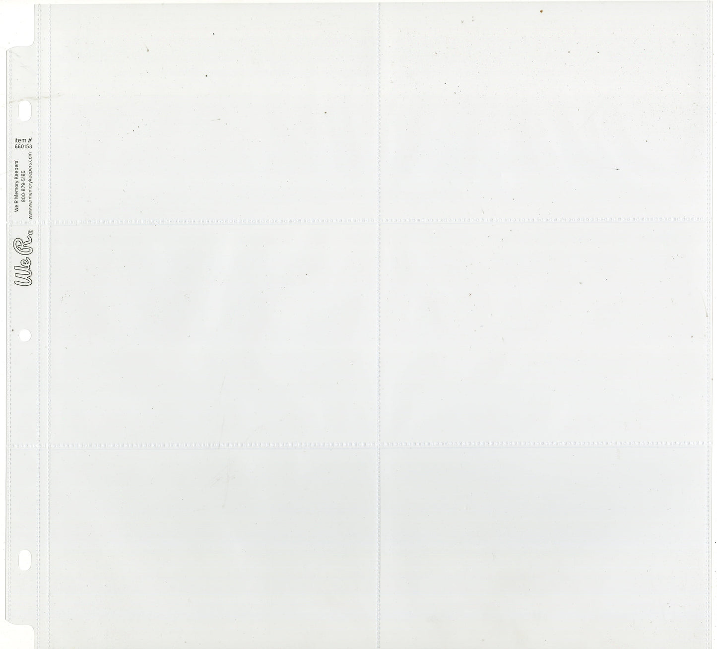 Multipack of 12 - We R Post Bound Photo Sleeves 12"X12" 10/Pkg-Six 4"X6" Pockets