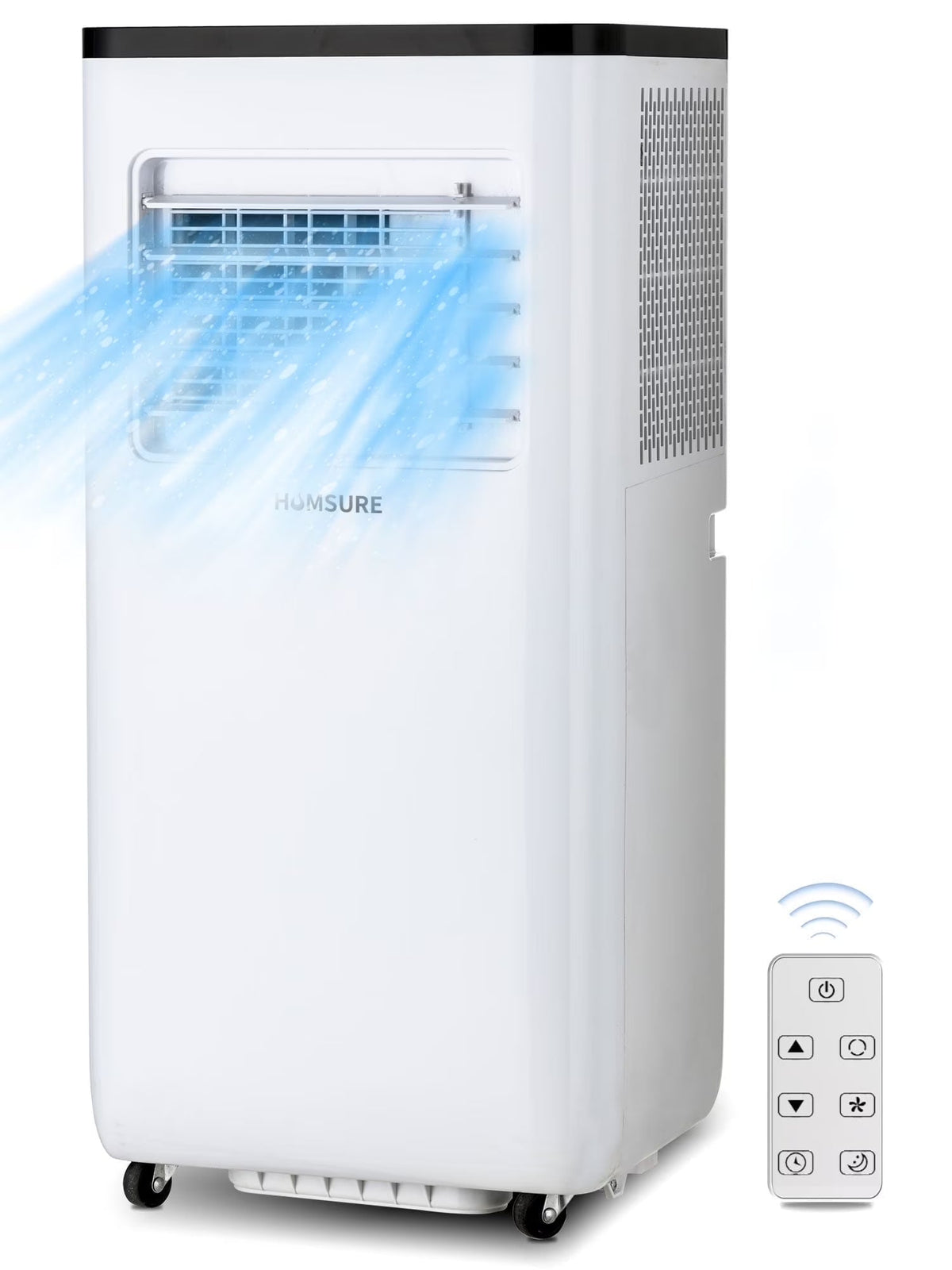 Portable Air Conditioners 10000 BTU Room Air Conditioning, Portable AC Unit with Remote Control, Cooling, Dehumidifier and Fan, Automatic, Sleep 5 Mode Floor AC