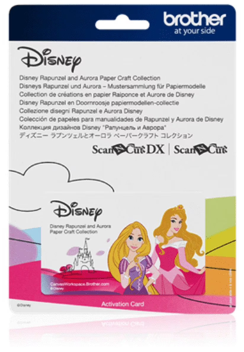 Scanncut Disney Rapunzel and Aurora Design Patterns CADSNP08 Brother