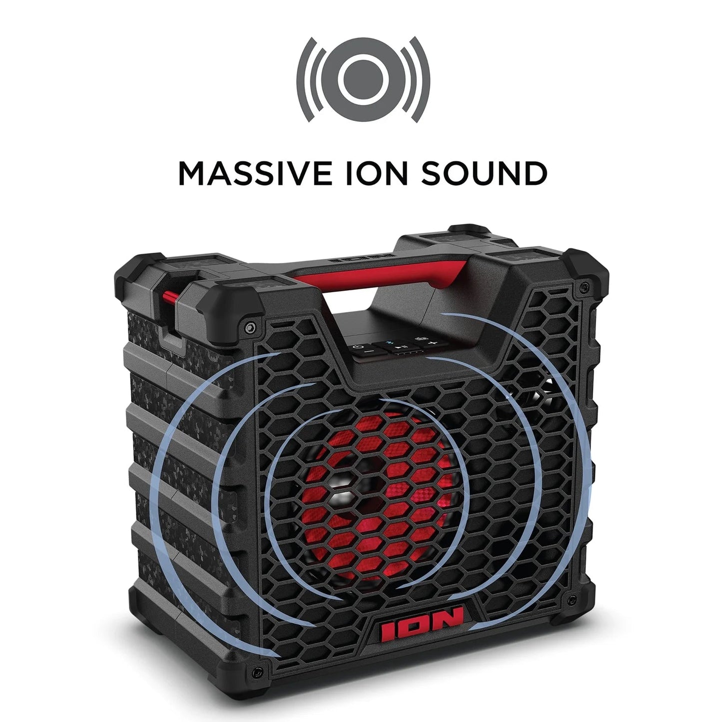 Tailgater Tough Rugged Portable All-Weather Wireless Speaker, Black, TLGATERTGHXUS