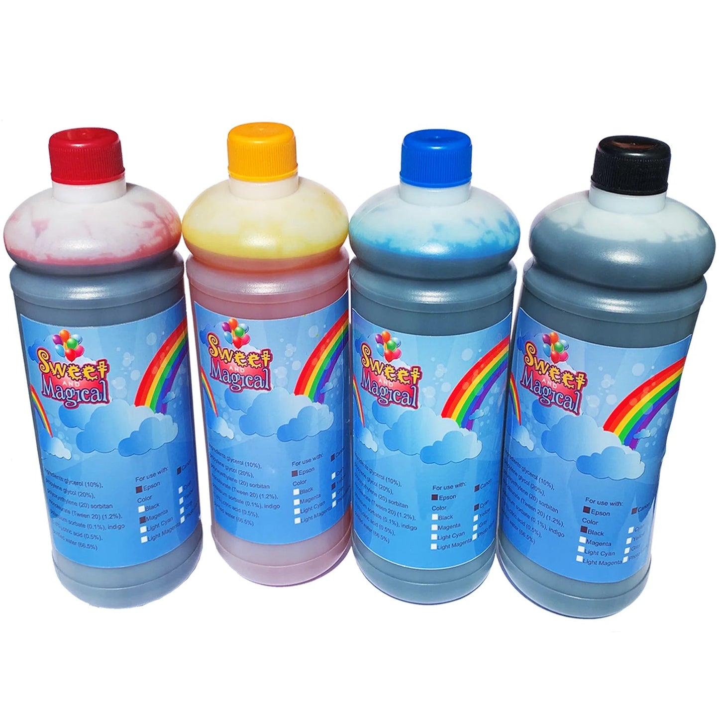 Edible Ink Refill Kit - 1000 Ml One Liter