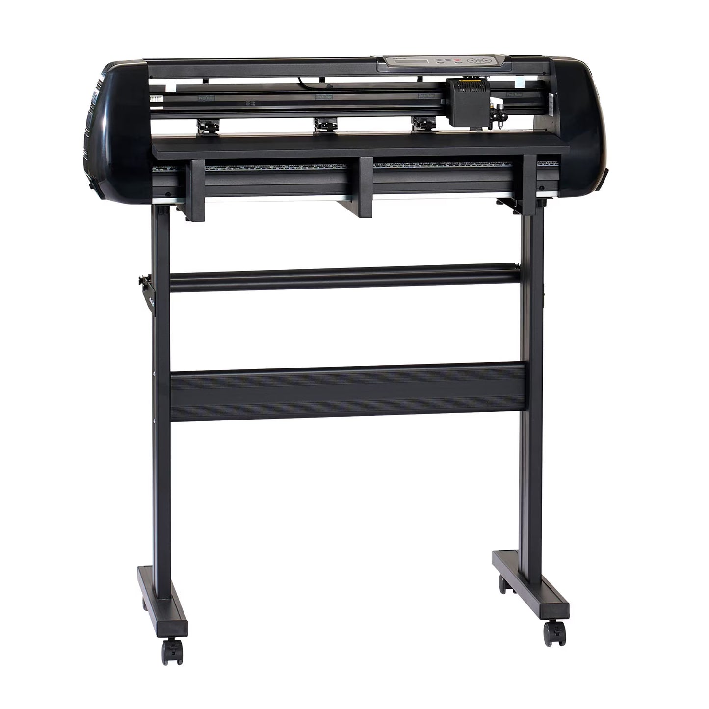 VEVOR Vinyl Cutter Machine, 28 Inch Max Feed Width, Dual Blades, Adjustable Force and Speed, LED Display, Vinyl Plotter Cutter Printer Bundle with Sticker Sheets, Transfer Film, Signmaster Software