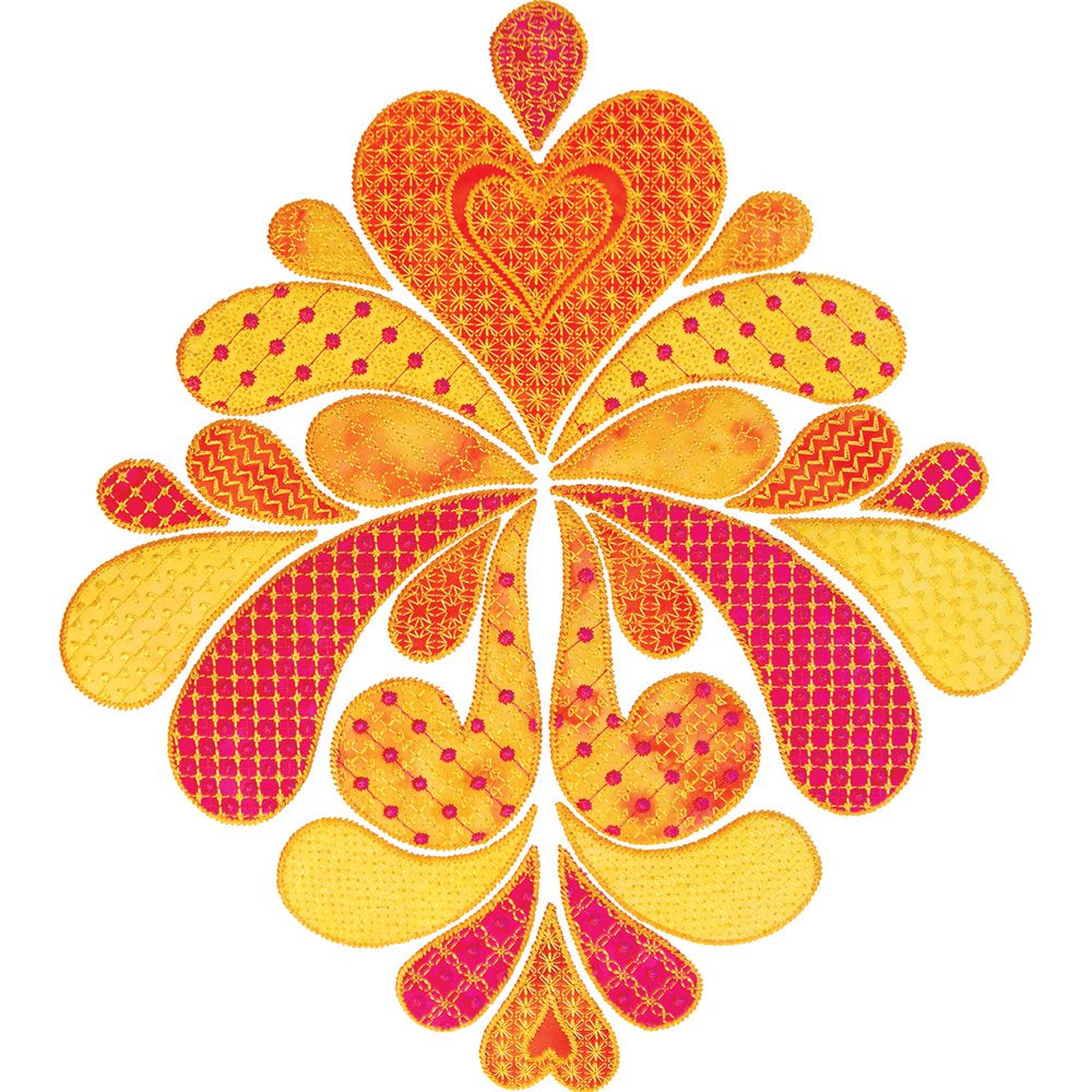 GO! Heather Feather #2 Fabric Cutting Die by Sarah Vedeler