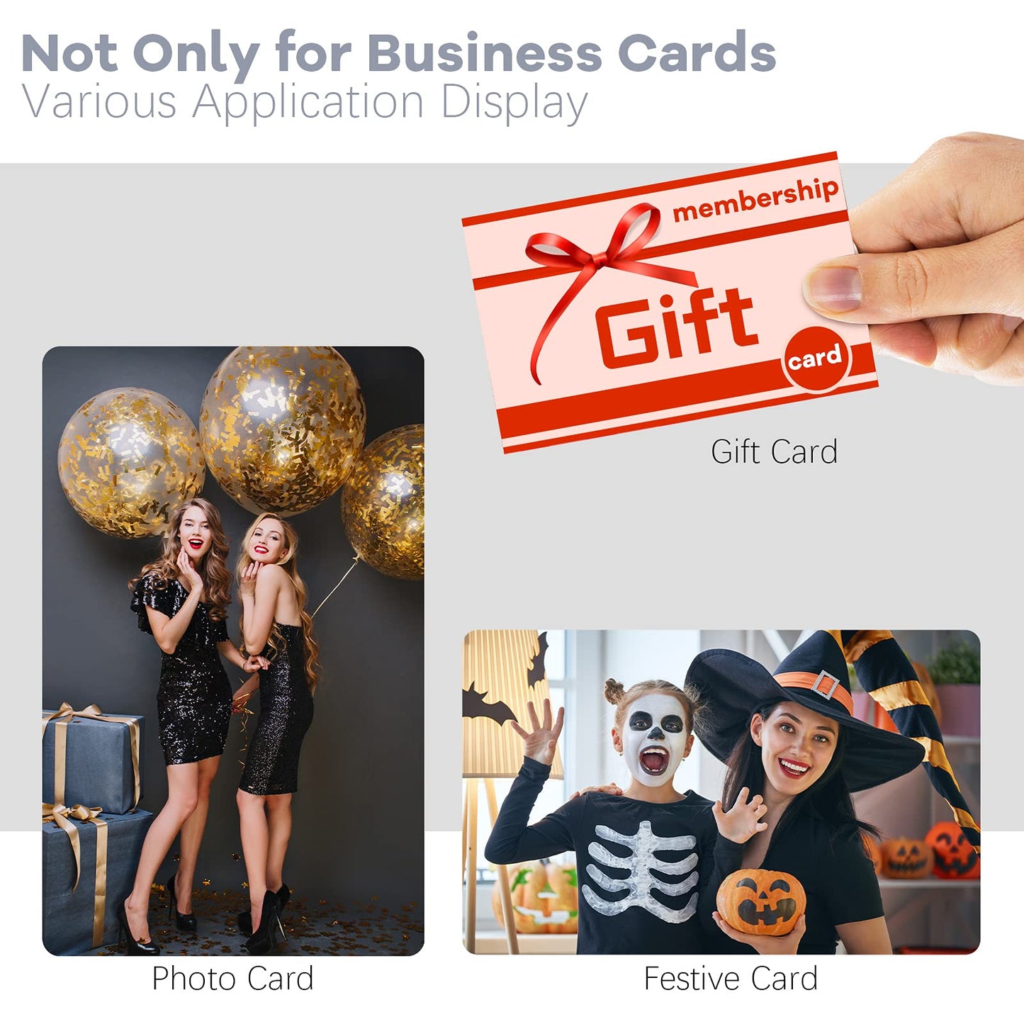 120 Pieces Sublimation Metal Business Cards for Custom Engrave Thickness 0.22 mm Aluminum Blanks Name Card for Office Business Blank DIY Festive Gift Card for Printing, 3.4 x 2.1 Inch