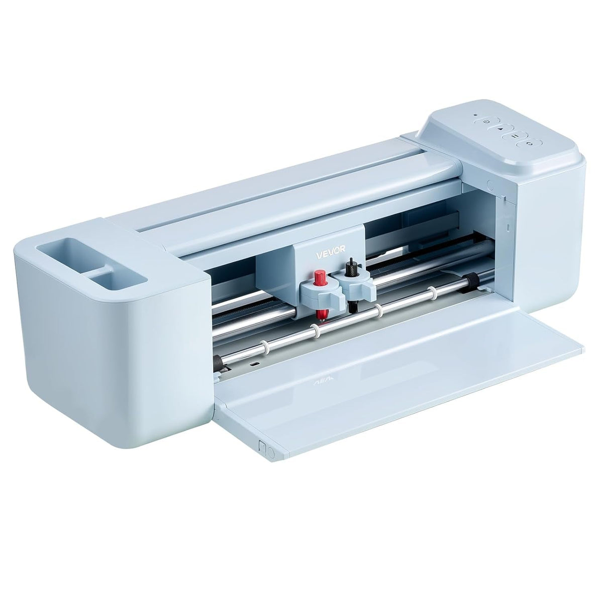 VEVOR Vinyl Cutting Machine, 12 In, Button-Controlled Vinyl Cutter, 5000+ Built-In Design Resources, Compatible with Mac, Windows, Android and Ios, for Creating Customized Crafts Cards, Home Decor