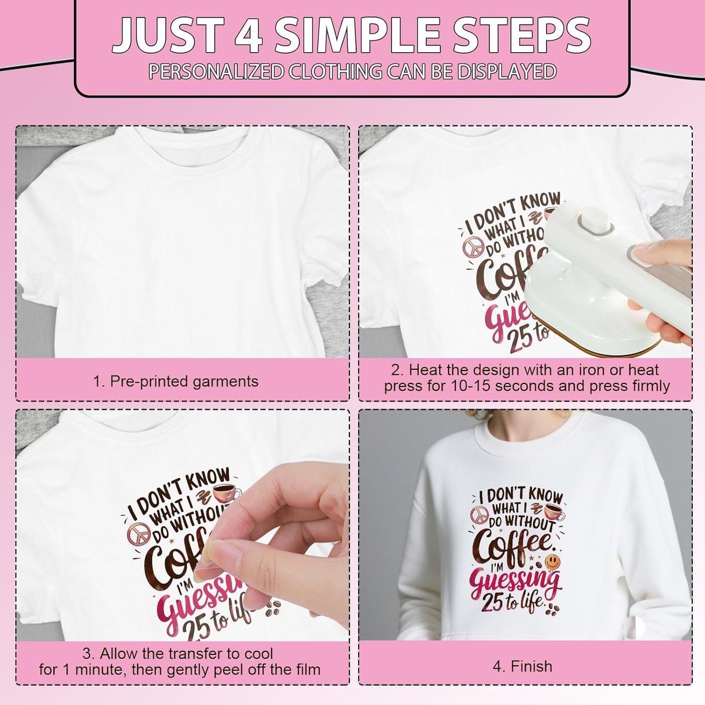 Dtf Transfers Ready to Press - 20 Pcs Sarcastic Quotes Iron on Patches for T-Shirts, Funny Animals Iron on Stickers Humorous Heat Transfer Vinyl Decals for DIY Fabric Clothes Decor