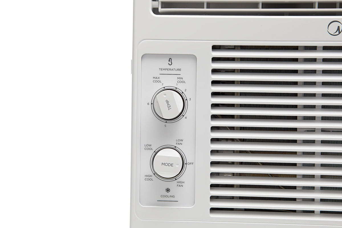 5,000 BTU 150 Sq Ft Mechanical Window Air Conditioner, White, MAW05M1WWT-N, New