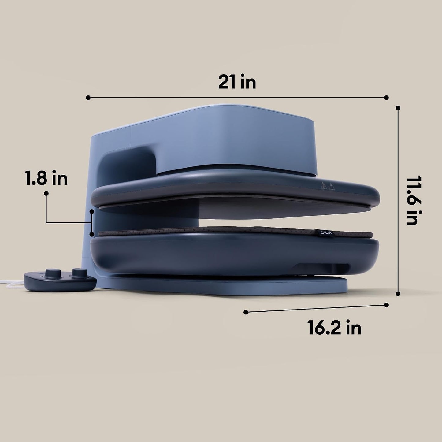 Cricut Autopress™ 2 15X15 Heat Press Machine for T Shirts & More | Adjustable Pressure & Heat for Professional Results - for Heat Transfer Vinyl (HTV), Sublimation, & DTF - Heat Guide