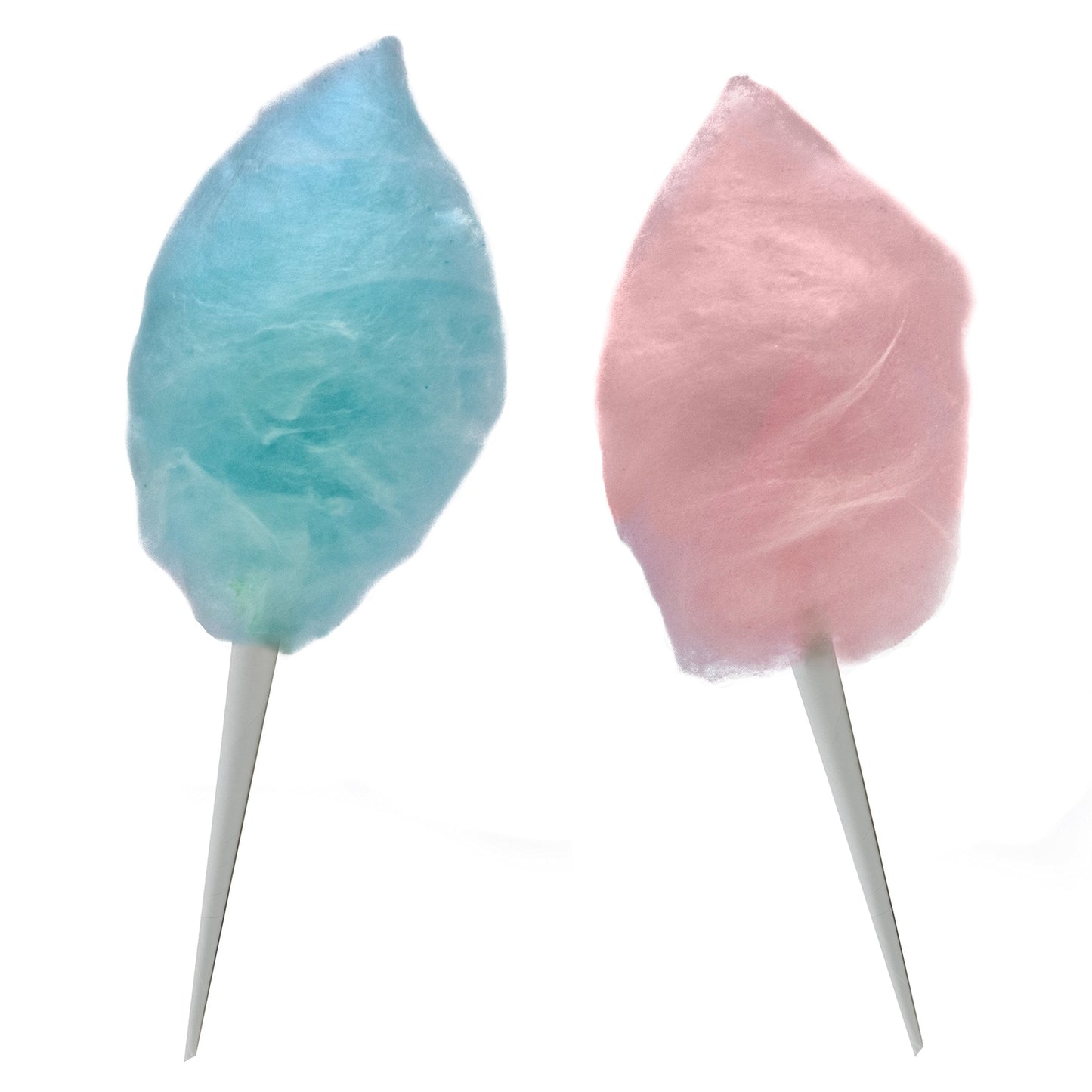 The Candery Cotton Candy Floss Sugar (2-Pack) Includes | Raspberry Blue and Strawberry | Plastic, Reusable Jars | Easy Pour Spout or Scoop | 3 LBS Jars