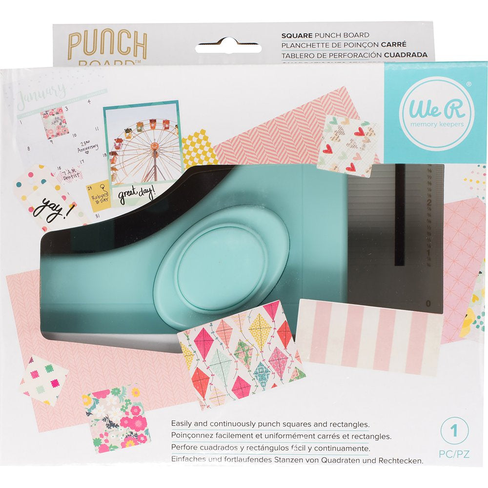 We R Square Punch Board-