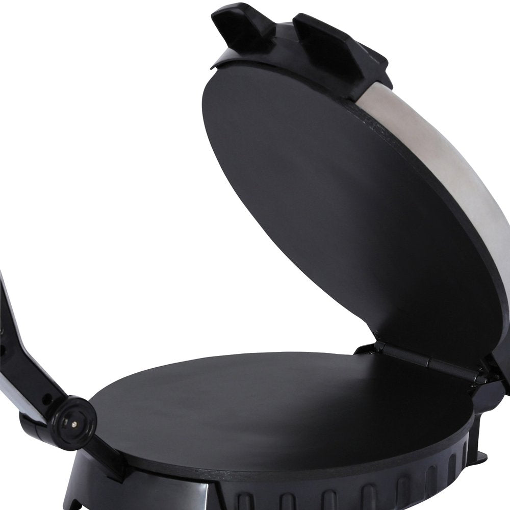 TS-128 Stainless Steel Non-Stick Electric Tortilla Maker, 10-Inch