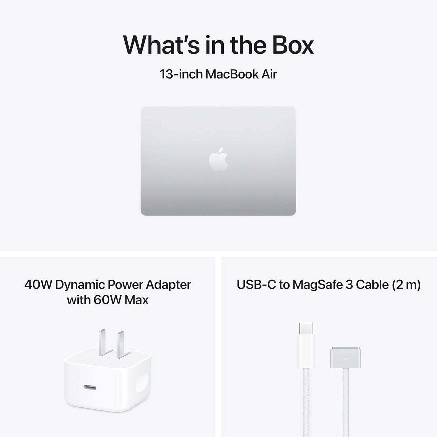 Apple 2026 Macbook Air 13-Inch Laptop with M5 Chip: Built for AI, 13.6-Inch Liquid Retina Display, 24GB Unified Memory, 1TB SSD, 12MP Center Stage Camera, Touch ID, Wi-Fi 7; Silver