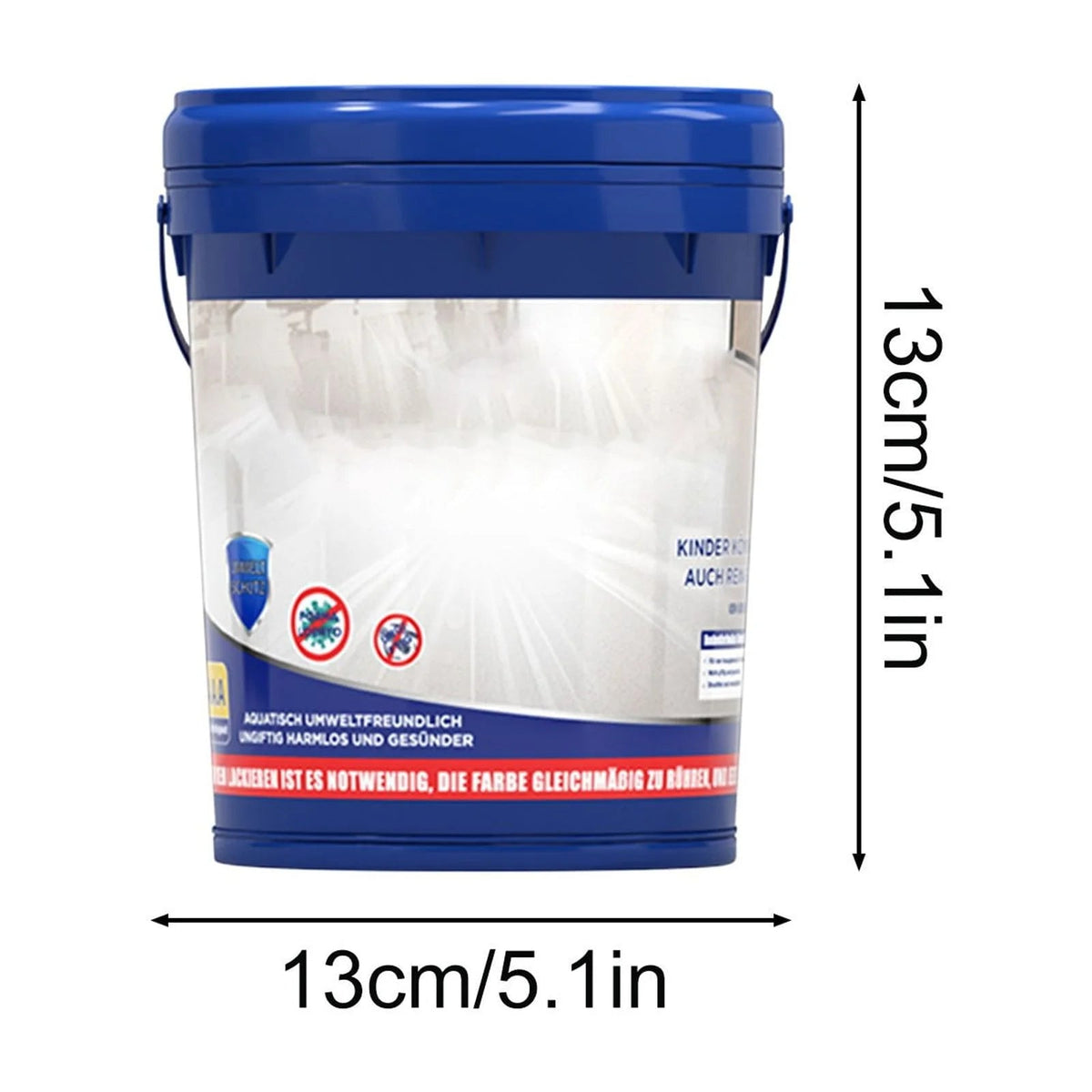 High Gloss Epoxy Floor Coating, Waterproof Resin Coating for Indoor & Outdoor Floors, 500Ml High-Quality Epoxy Resin Floor Finish