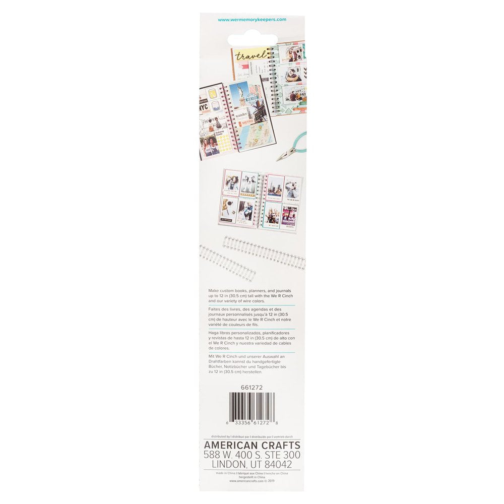 12 Packs: 4 Ct. (48 Total) ® Cinch™ 5/8" Silver Binding Wires
