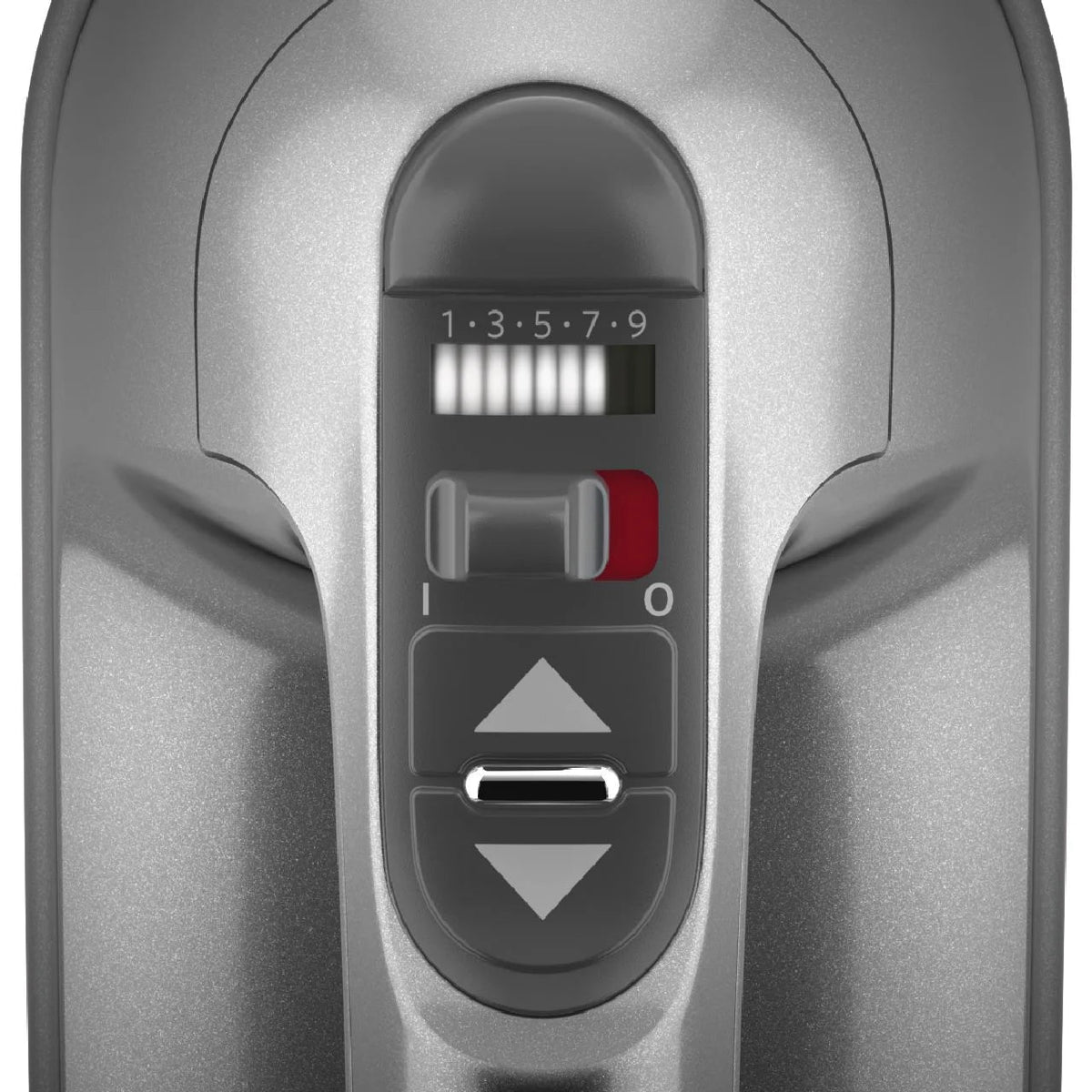 9-Speed Corded Electric Hand Mixer, Contour Silver
