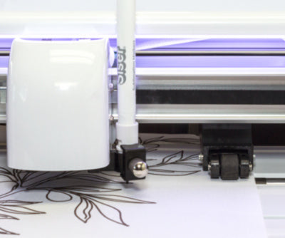 Siser Romeo High-Definition Cutter - 24" Professional Cutting Machine for Vinyl, Paper, and More – WiFi Compatible with Windows & Mac - Includes Leonardo Design Studio Software, Roll Holder Accessory