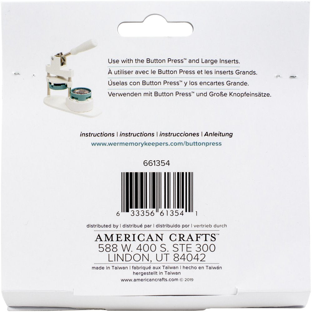 Button Press Rosette Kit-Makes 2