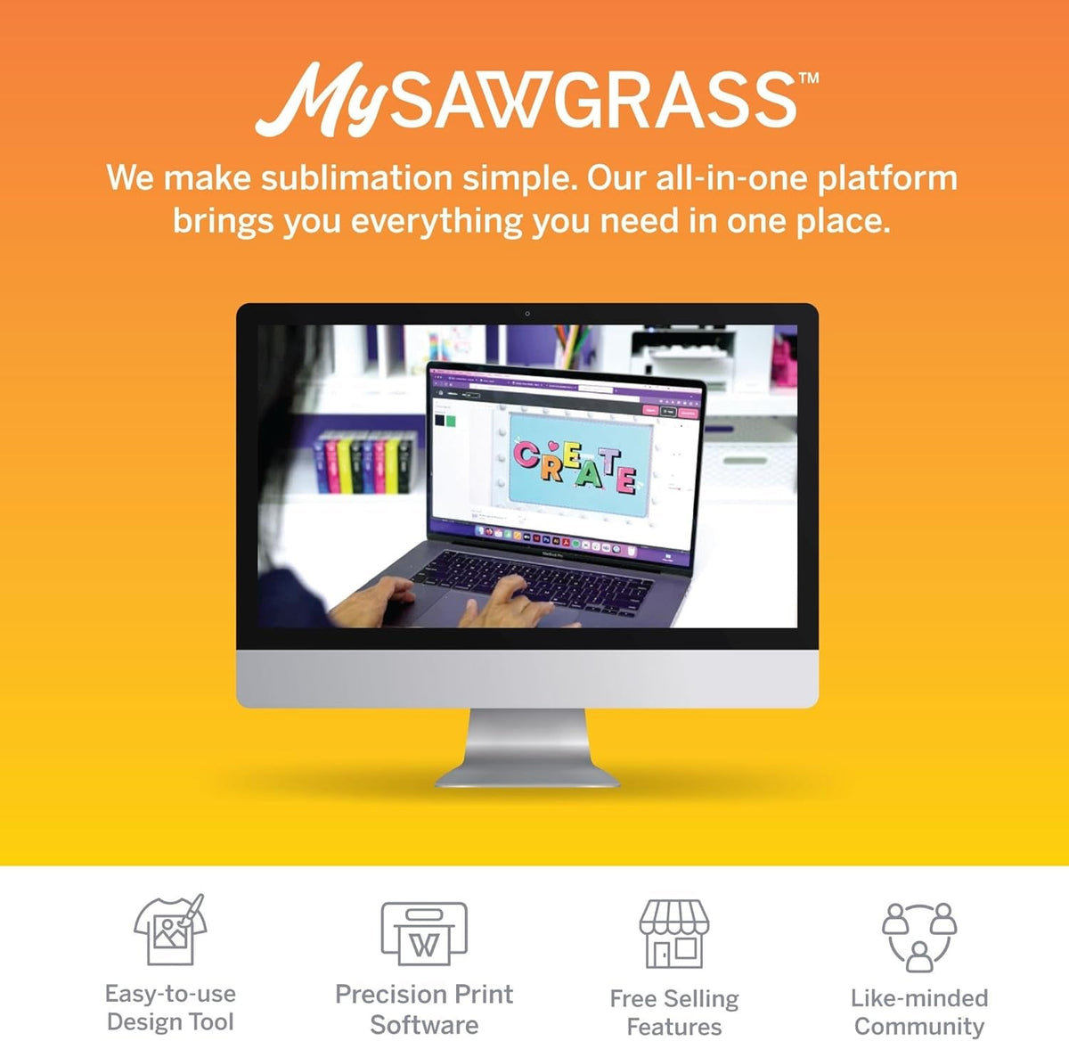 Sawgrass Truepix Sublimation Paper - 8.5 X 11 Inches, 100 Sheets, Heat Transfer Paper for SG500 & SG1000 Sublimation Printers - Works on Hard & Soft Substrates - Vivid Colors