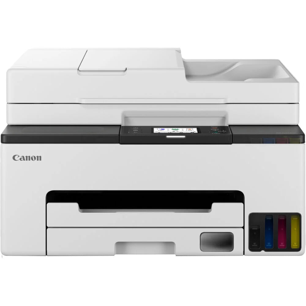 Canon MAXIFY GX2020 Wireless Megatank All-In-One Color Printer Bundle | Print Copy Scan Fax | for Home Office Small Business High Volume Documents + Cleaning Kit + Ethernet Cable + More (8 Items)