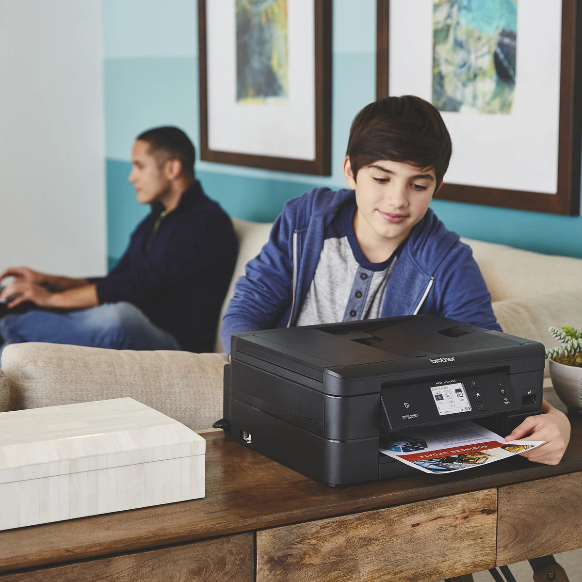 MFC-J1170DW Inkjet Printer-Wireless, Scanner, Fax, All-In-One Printer