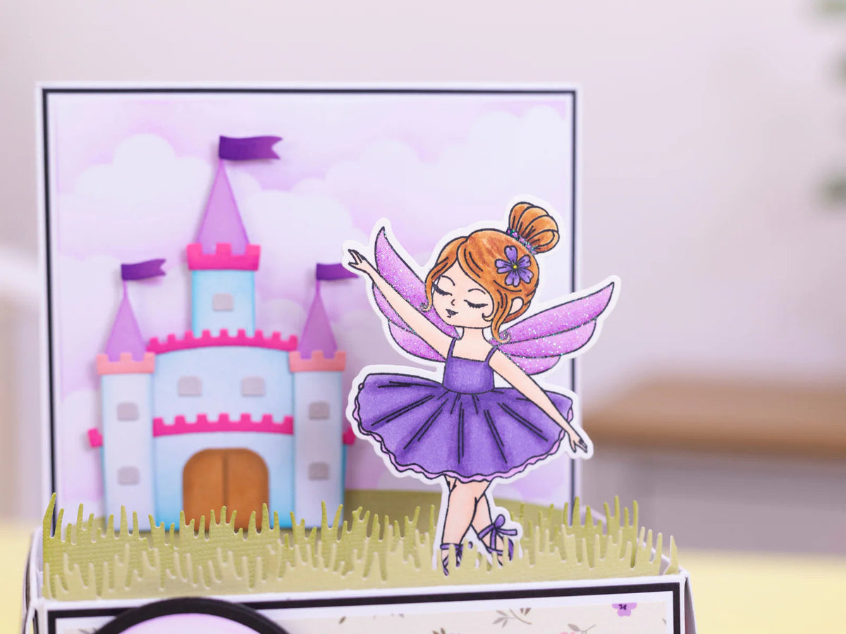 Crafters Companion Stamp & Die - Ballerina Fairy