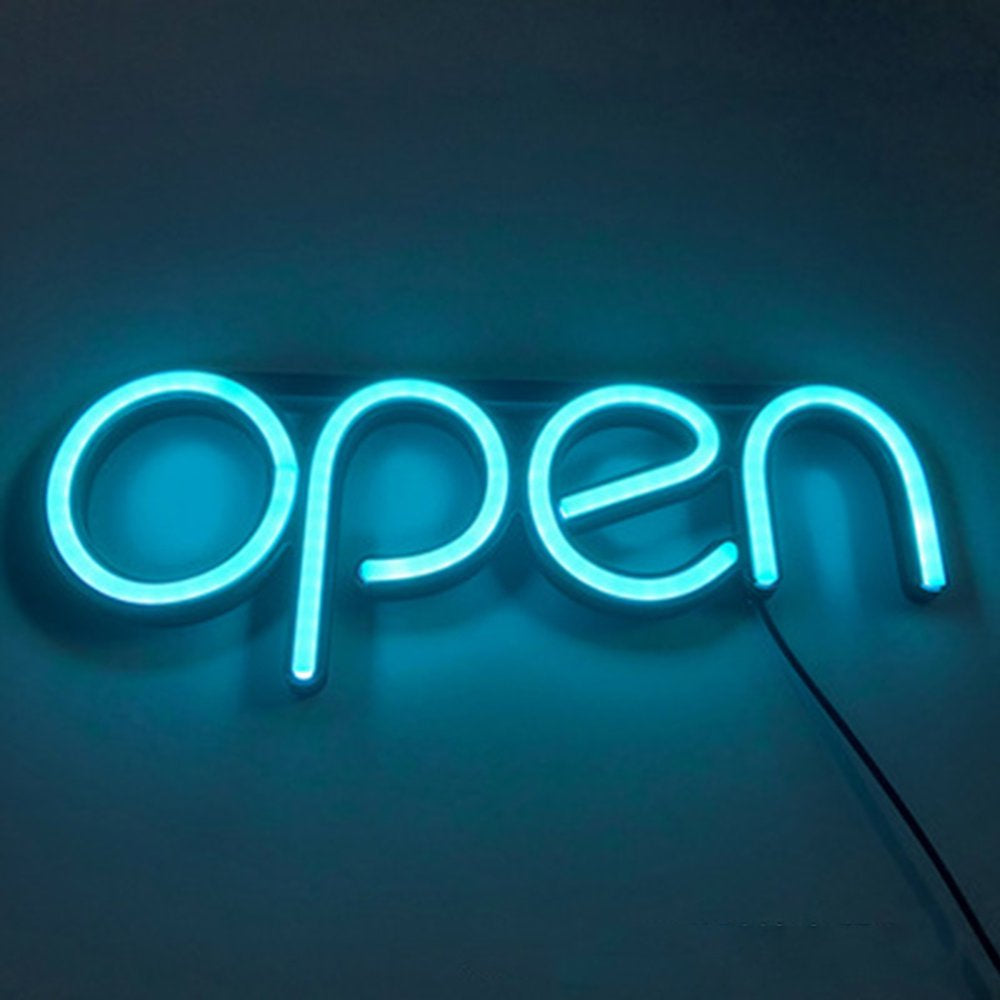 LED Neon OPEN Sign Light for Business Bar Club KTV Wall Decoration Commercial Lighting