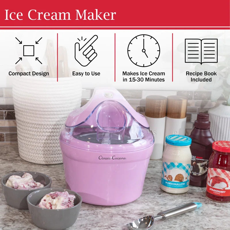 Classic Cuisine 1-Qt. Ice Cream Maker
