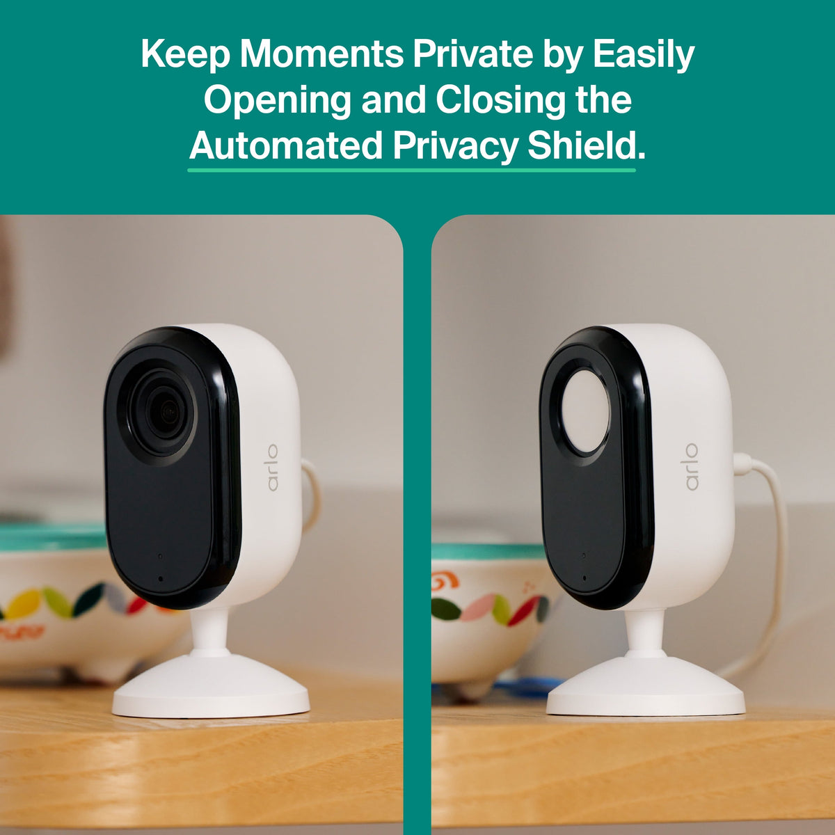 Essential Indoor Security Camera (3Rd Gen, 2025 Release) - HD Video, Wired Plug-In Power, Automated Privacy Shield