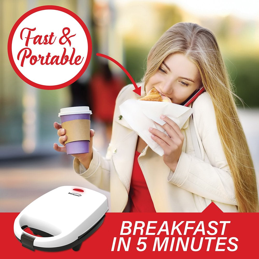 TS-256W 530-Watt Mini Sous Vide-Style 8.5In. Length, 3.5In. Height Egg Bite Maker - White