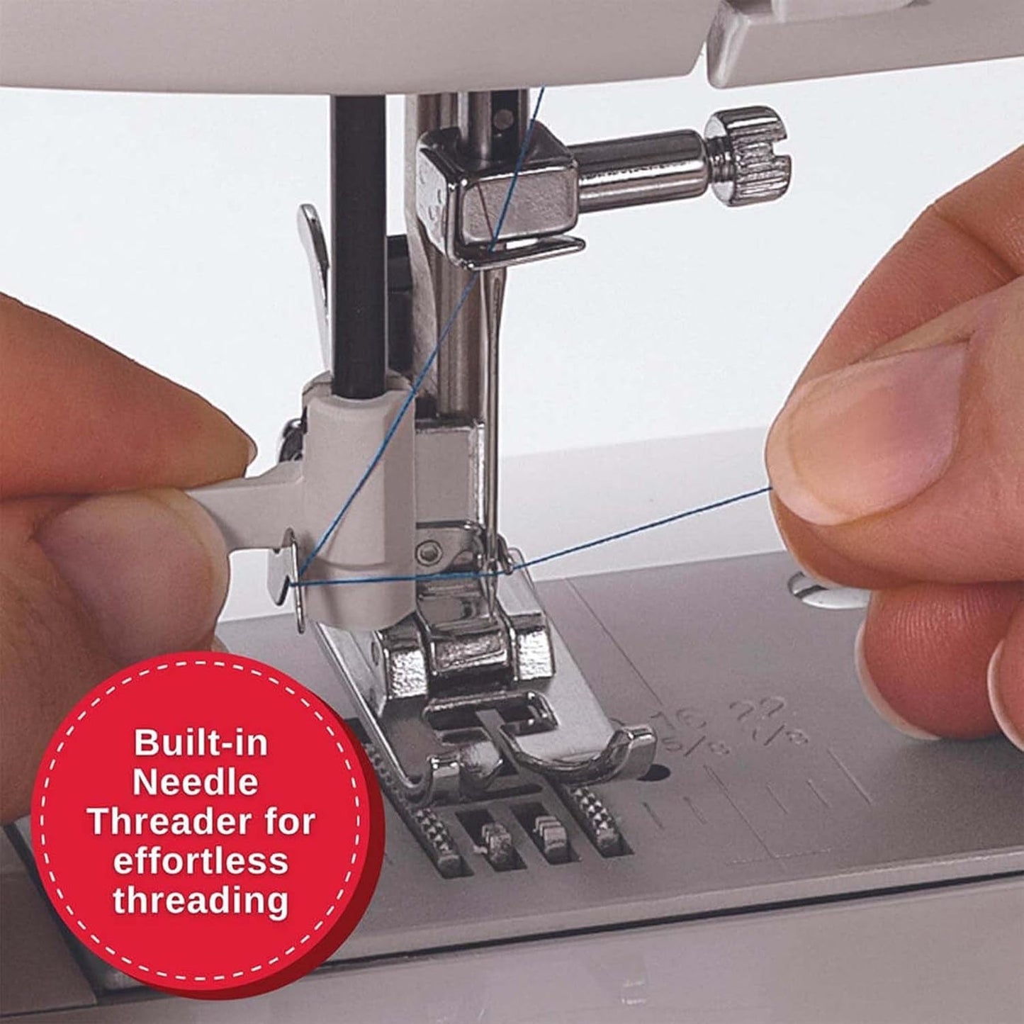 SINGER Quantum Stylist 9960 Computerized Sewing & Quilting Machine – Metal, Plastic, with Extension Table, Hard Case & Accessories, 600 Stitches, Lettering, LED Light, 1-Step Buttonhole